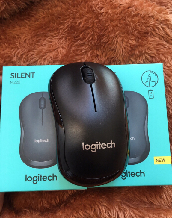 罗技(Logitech)M220鼠标无线鼠...
