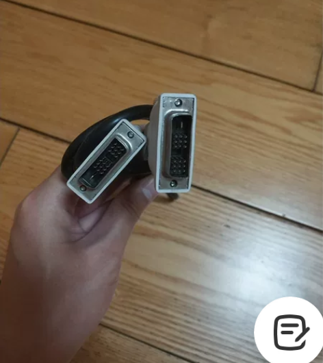 DVI线缆 显示器自带，1-1.5米。一口...