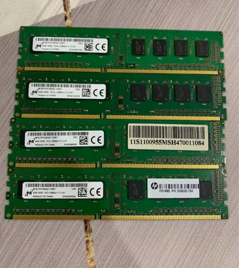 镁光ddr3 1600 4G内存，ddr3...
