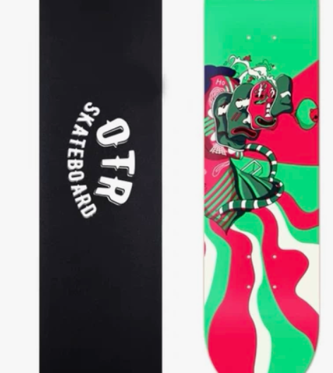 OTR专业板4轮滑板成人青少年男女生儿童短...