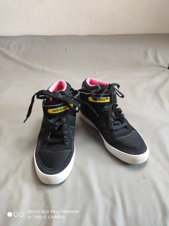 包邮36码冬Adidas/阿迪达斯正品三叶...