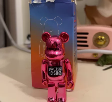 100%熊，卡西欧上海之夜盲盒 粉色款 #...