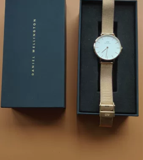 dw手表女 PETITE系列优雅时髦流金表...