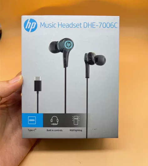 惠普（HP）DHE-7006有线耳机半入耳...