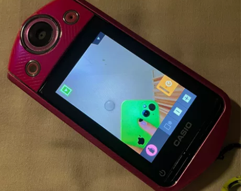 自用完美成色卡西欧自拍神器tr350s 两...