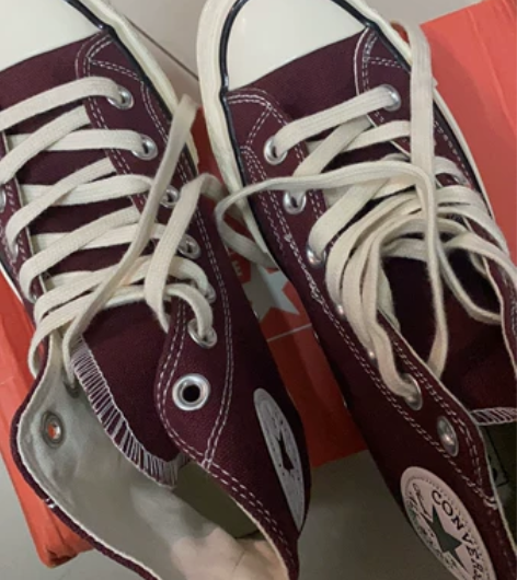 匡威1970s 酒红色37码 个人原因不喜...