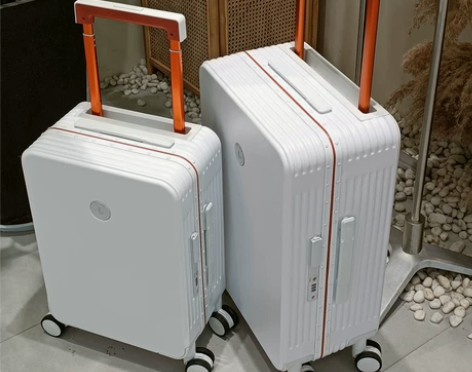 网红宽拉杆行李箱铝框男女22寸万向轮拉杆箱...