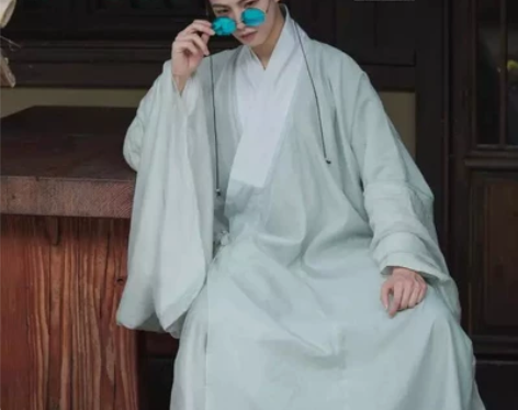 汉服出租【司南阁花间少年】明制道袍#包邮 ...