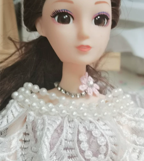 关节可动娃娃,超立体芭蕾舞裙基本全新 感兴...