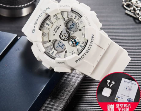 卡西欧手表男g-shock白色限量版 21...