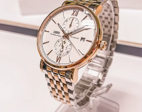 罗宾尼手表男士机械表名牌超薄新款名表十大正...