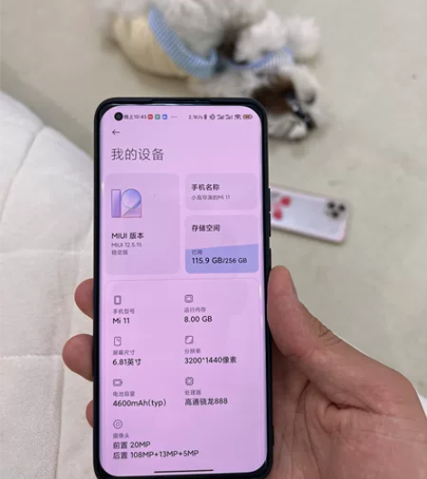 小米11手机 8?256G 买的时候431...