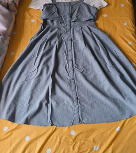 长裙学生裙淑女裙 M码 感兴趣的话点“我想...