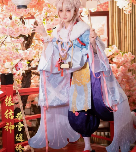 次元依缘结神稚雪缱绻cos服 急出，配饰都...