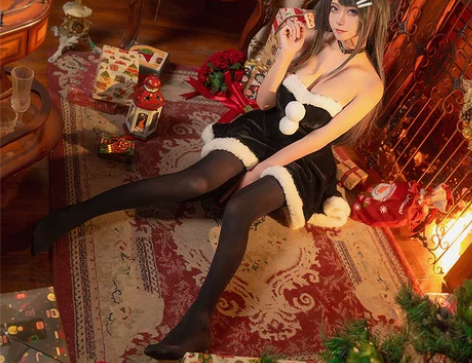 动漫樱岛麻衣圣诞cosplay服装