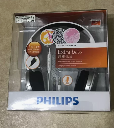 全新 Philips/飞利浦 耳机 飞利浦...