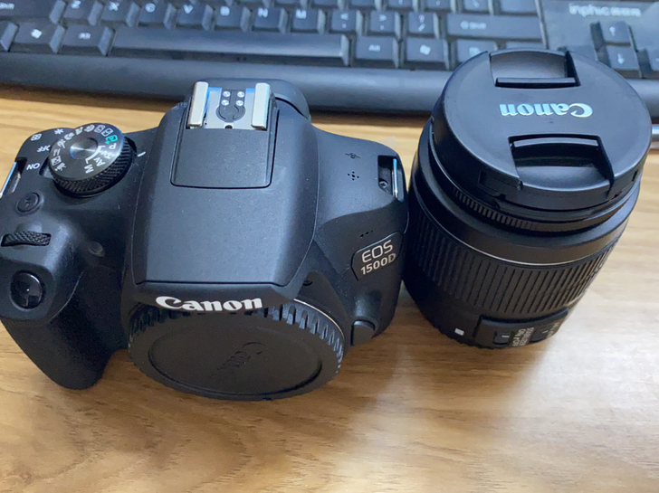 佳能1500D18-55二代。成色新。功能...