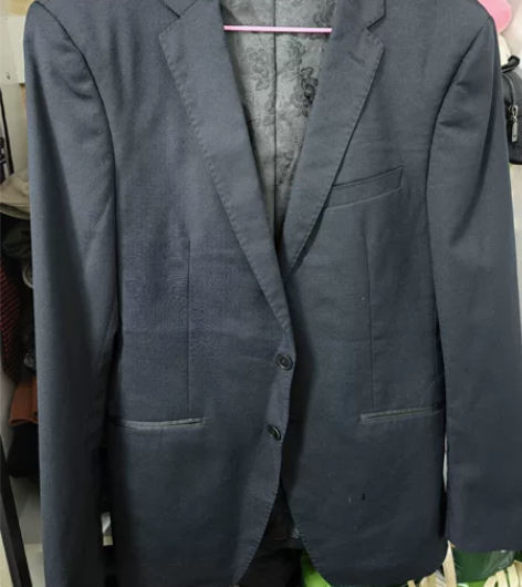 海澜之家男士小西服外套一件 藏蓝色 尺码5...