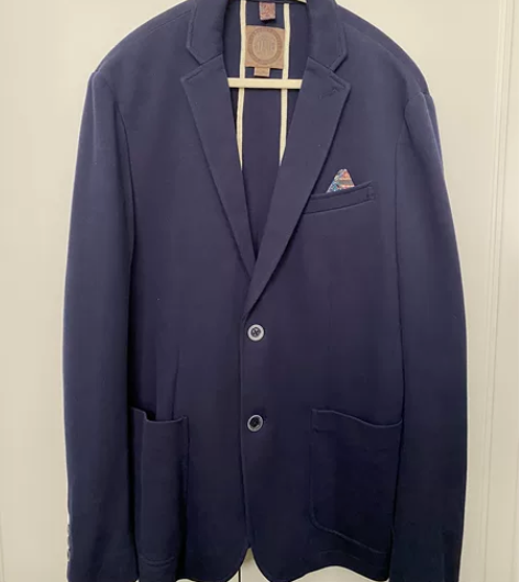 杰克琼斯轻薄不易压褶修身平驳领西装外套男 ...