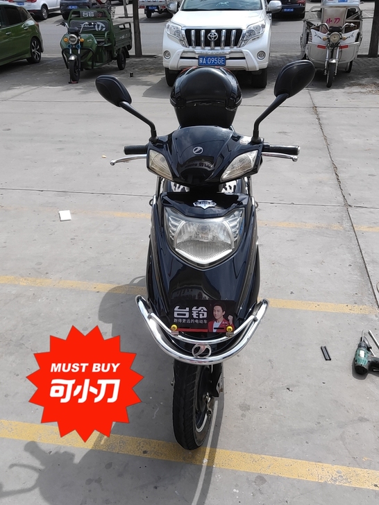 台铃精品二手电动车一辆，配备5块全新大电池...