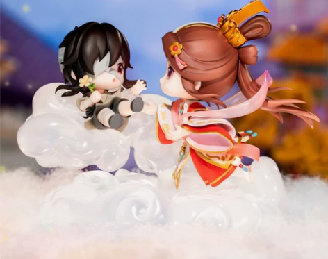 天官赐福【神武惊鸿】Q版手办，标价包邮直出...