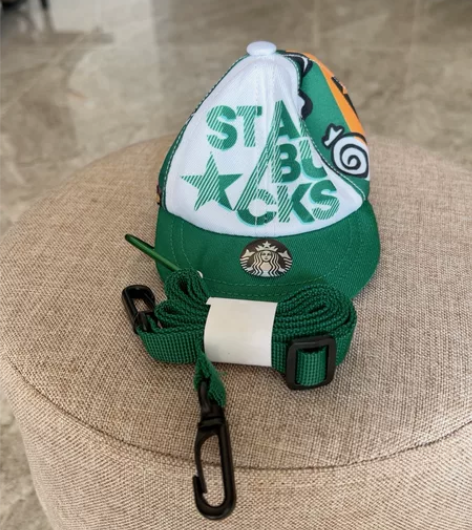 星巴克零钱包帽子包钥匙包斜挎包帆布包 全新...