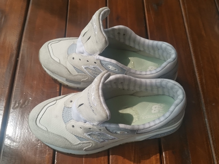 NB新百伦1600经典复古白灰色慢跑鞋 3...