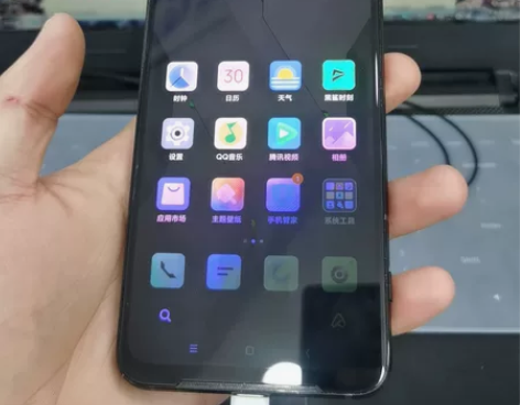 小米黑鲨3游戏手机内爆机内屏坏拆机主板好配...