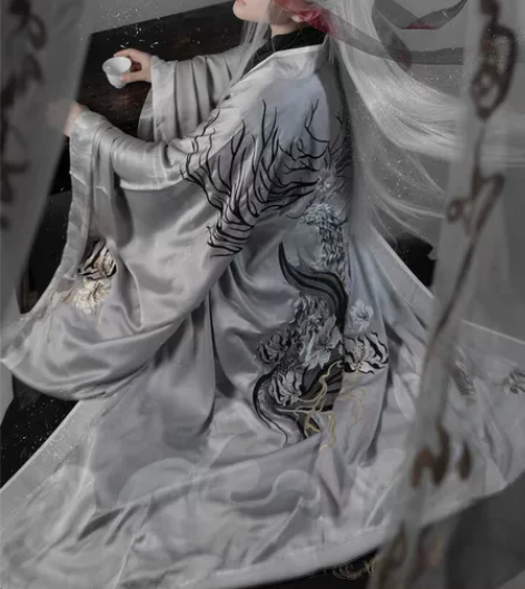 【出】时若琬汉服绝版飞廉大氅?直裰  -已...