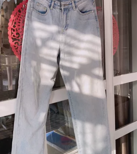 M码，浅色宽松牛仔裤。全新闲置出。 感兴趣...