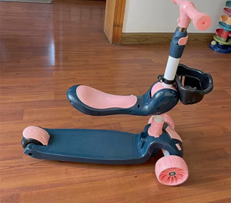 【特价包邮】新款儿童滑板车1-12岁可折叠...