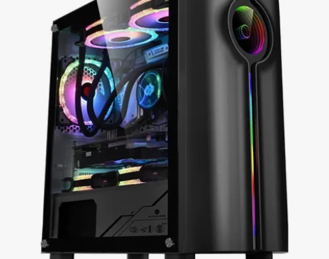 玩嘉机箱 无限玩家 电竞游戏机箱（侧透面板...