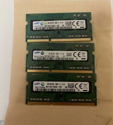 三星DDR3L 4G 笔记本内存条三根 感...