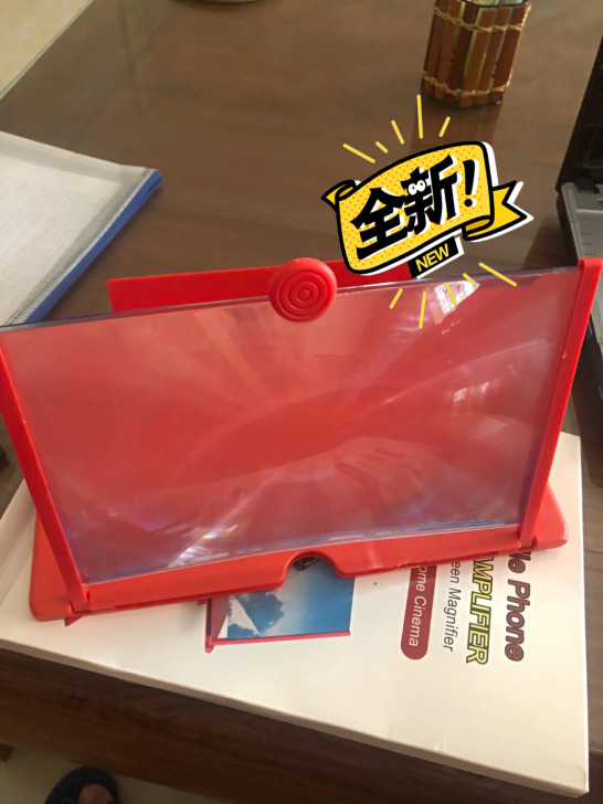 手机支架神器多功能抽拉式3D放大器手机屏幕...