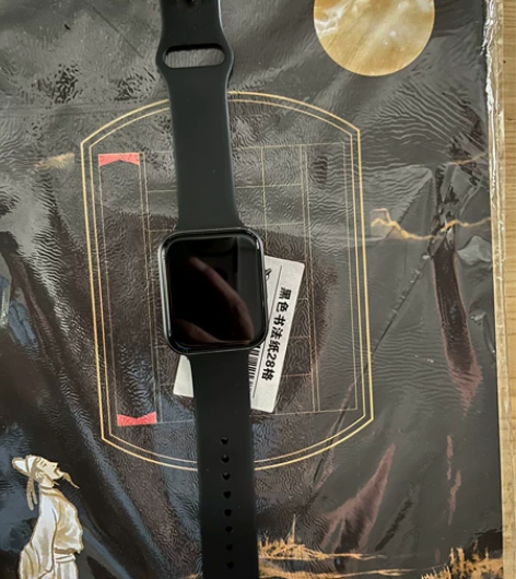 魅族watch 箱说全，右上角有磕碰，有意...