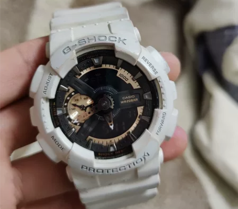CASIO卡西欧 G-SHOCK 男表 玫...
