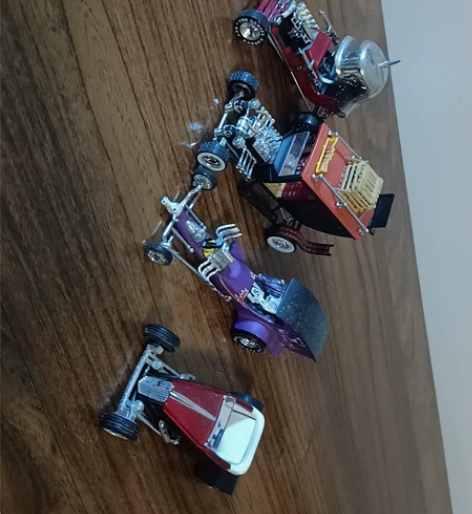 4台复古小车 4台打包