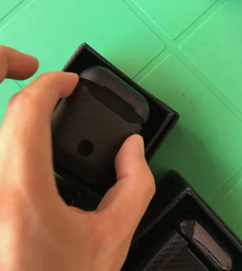 3K碳纤维AirPods1.2代保护套苹果...