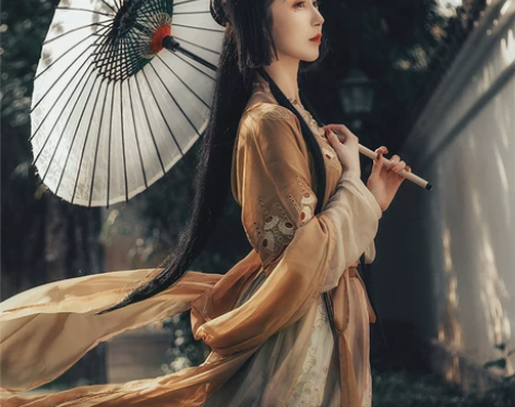 都城南庄新款异域风袒领原创绣花印花三件套日...