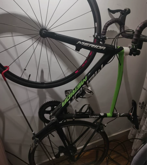 美利达 ride94 公路车，铝架碳叉，1...