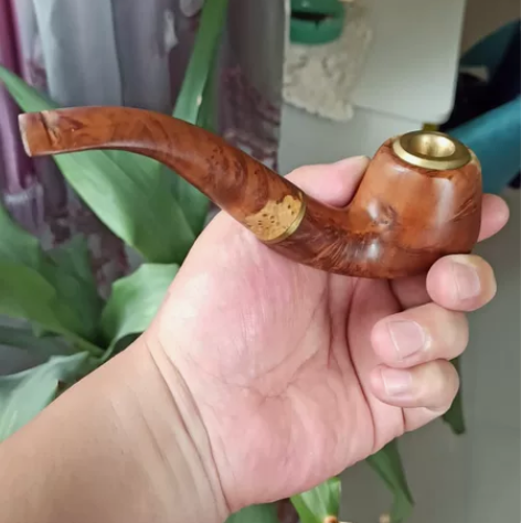 全新实木烟斗 感兴趣的话点“我想要”和我私...