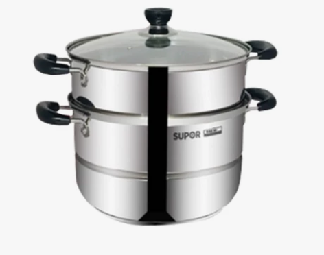 苏泊尔26cm厘米双层蒸锅   燃气电磁炉...