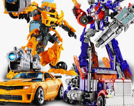 变形金刚机器人玩具模型汽车大黄蜂擎天柱合金...