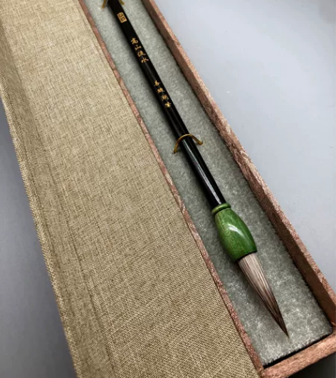 清仓问心堂同款篆隶银锥兼毫毛笔篆书隶书曹全...