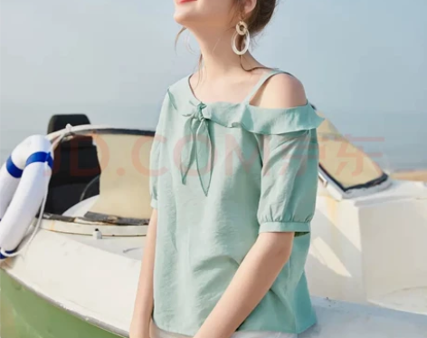 「全新」蓝色倾情(LESIES) 夏女装浅...
