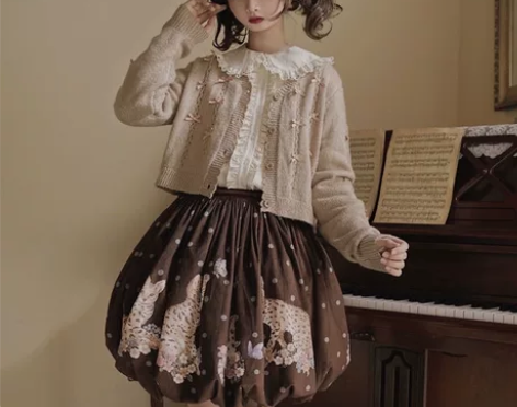 【出】仲夏物语 薮猫系列  SK花苞裙 l...