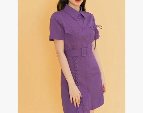 LOVEHEYNEW小黑裙赫本风可盐可甜连...