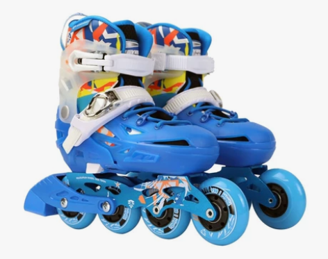 飞鹰S6S轮滑鞋  蓝色/粉色（店铺转让，...