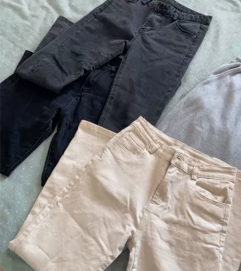 牛仔裤 烟管裤 拖地裤 铅笔裤 基本全新不...