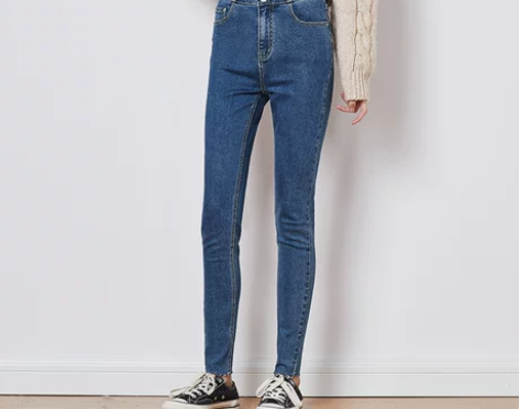 ?【焕新价】唐狮 秋季新款牛仔裤女修身显瘦...